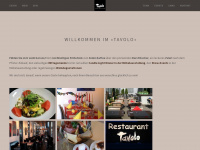 tavolo.ch Webseite Vorschau