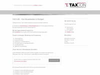 tax-con.de Webseite Vorschau