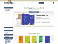 taxbooks.ch Webseite Vorschau