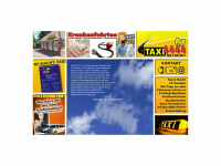 taxi-4444.de Webseite Vorschau