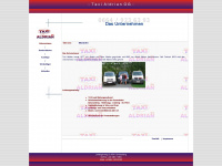 taxi-aldrian.at Webseite Vorschau