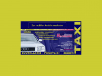 taxi-bachmaier.at Webseite Vorschau