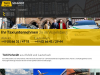taxi-alsfeld.de Webseite Vorschau