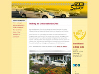 taxi-frank-schulze.de Webseite Vorschau