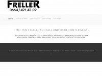 taxi-freller.at Webseite Vorschau