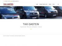 taxi-gastein.at Webseite Vorschau