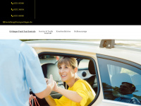 taxi-goettingen.de Webseite Vorschau