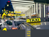taxi-huet.de Webseite Vorschau