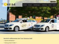 taxi-ilmenau.de Webseite Vorschau