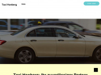 taxi-honberg.de Webseite Vorschau