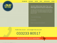 taxi-ketzin.de Thumbnail