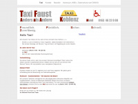 taxi-ko.de Webseite Vorschau