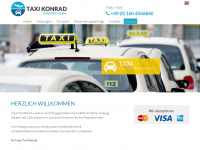 taxi-konrad.de Webseite Vorschau