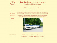 taxi-lorbach-mechernich.de Webseite Vorschau