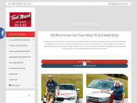 taxi-maxi.at Webseite Vorschau