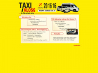 taxi-niesky.de Webseite Vorschau