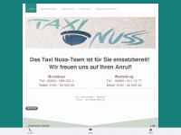 taxi-nuss.de Webseite Vorschau
