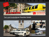taxi-peschke.de Webseite Vorschau