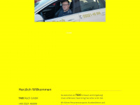 taxi-rech-nauen.de Webseite Vorschau