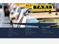 taxi-sb.de Webseite Vorschau