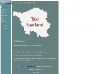 taxi-saarland.de Webseite Vorschau