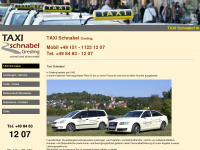 taxi-schnabel.de Webseite Vorschau