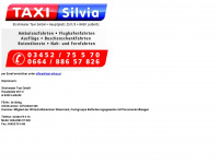 taxi-silvia.at Webseite Vorschau