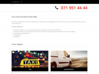 taxi-toscanelli.ch Webseite Vorschau