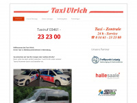 taxi-ulrich.de Webseite Vorschau