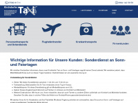 taxi61711.at Webseite Vorschau