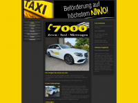 taxiruf-zeven.de Webseite Vorschau