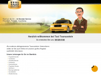 taxitaunusstein.de Webseite Vorschau