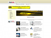 taxiwin.de Webseite Vorschau