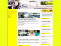 taxizentrale-kh.de Webseite Vorschau