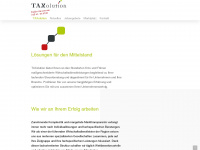 taxolution.de Webseite Vorschau