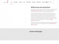 taxsolution.at Webseite Vorschau