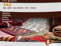 taz-teppiche.de Webseite Vorschau