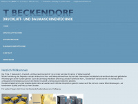 tb-drucklufttechnik.de Webseite Vorschau