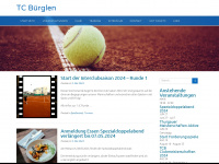 tc-buerglen.ch Webseite Vorschau