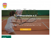 tc-flamersheim.de Webseite Vorschau
