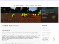 tc-jarplund.de Webseite Vorschau