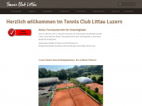 tc-littau.ch Webseite Vorschau