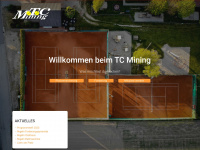 tc-mining.at Webseite Vorschau