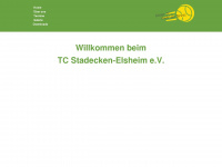tc-stadecken-elsheim.de Webseite Vorschau