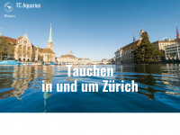 tcaquarius.ch Webseite Vorschau