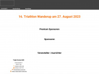 triathlon-wanderup.de Webseite Vorschau