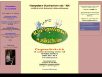klangwiese.de Webseite Vorschau