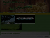 gut-wiesenhof.de Webseite Vorschau