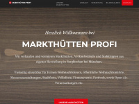 markthuettenprofi.de Webseite Vorschau