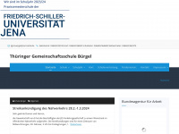 schule-buergel.de Webseite Vorschau